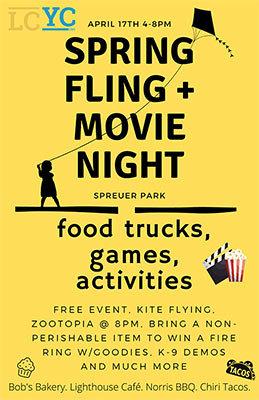 2021 LCYC Spring Fling & Movie Night