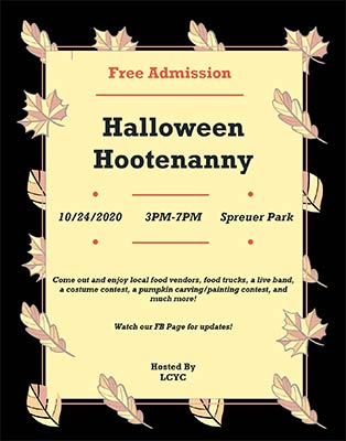 2020 LCYC Halloween Hootenanny
